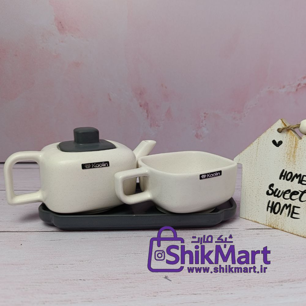 قوری و فنجان تک نفره