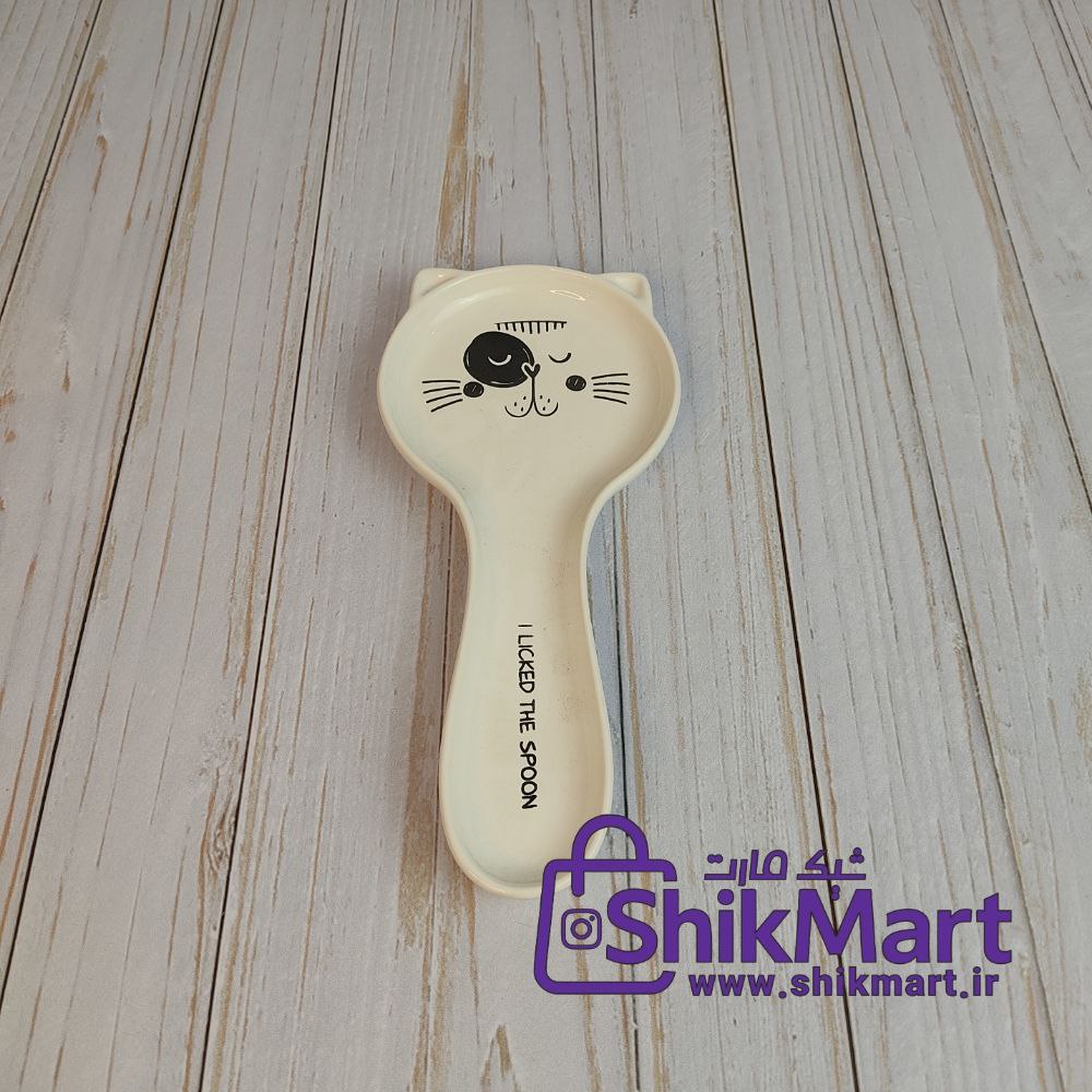 جا قاشقی کنار گاز طرح گربه